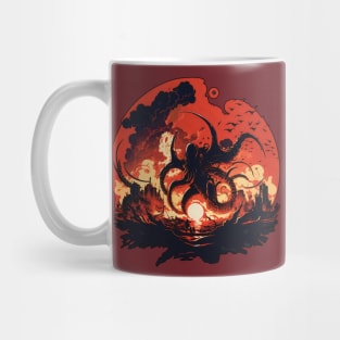 Octopocalypse: Sometimes a Tsunami Just isn't Enough V Mug